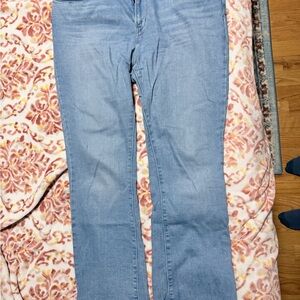 Levi's Light Blue High Rise Bootcut Women's Jeans